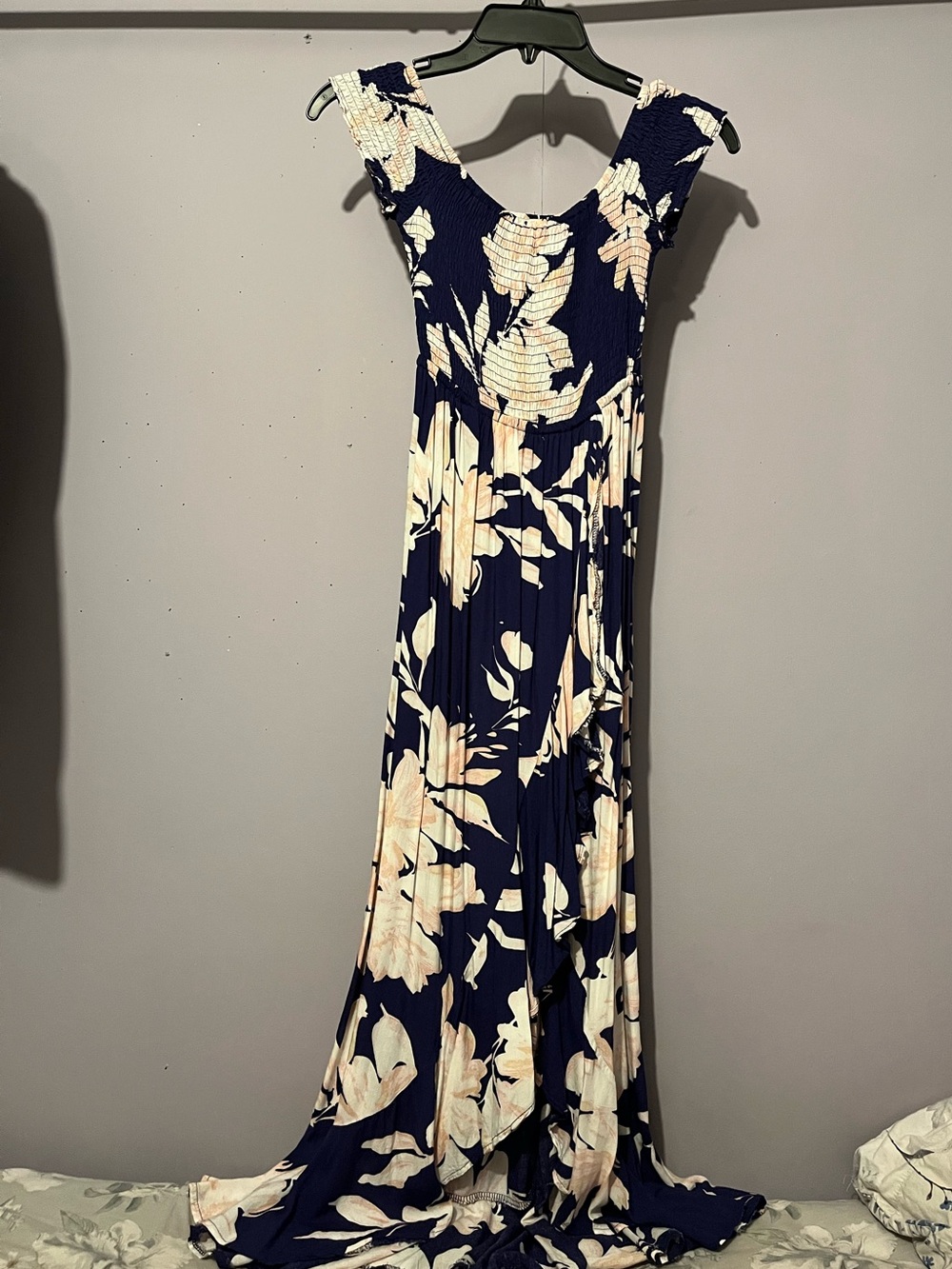 Wildfire Floral Maxi Dress with Smocked Bodice